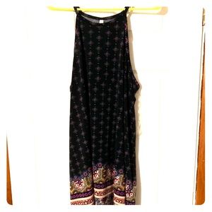 XXL Xhilaration tank top high neck dress